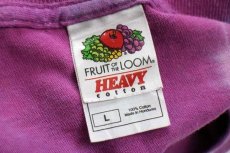 画像4: 00s FRUIT OF THE LOOM タイダイ染め コットン 長袖Tシャツ L (4)