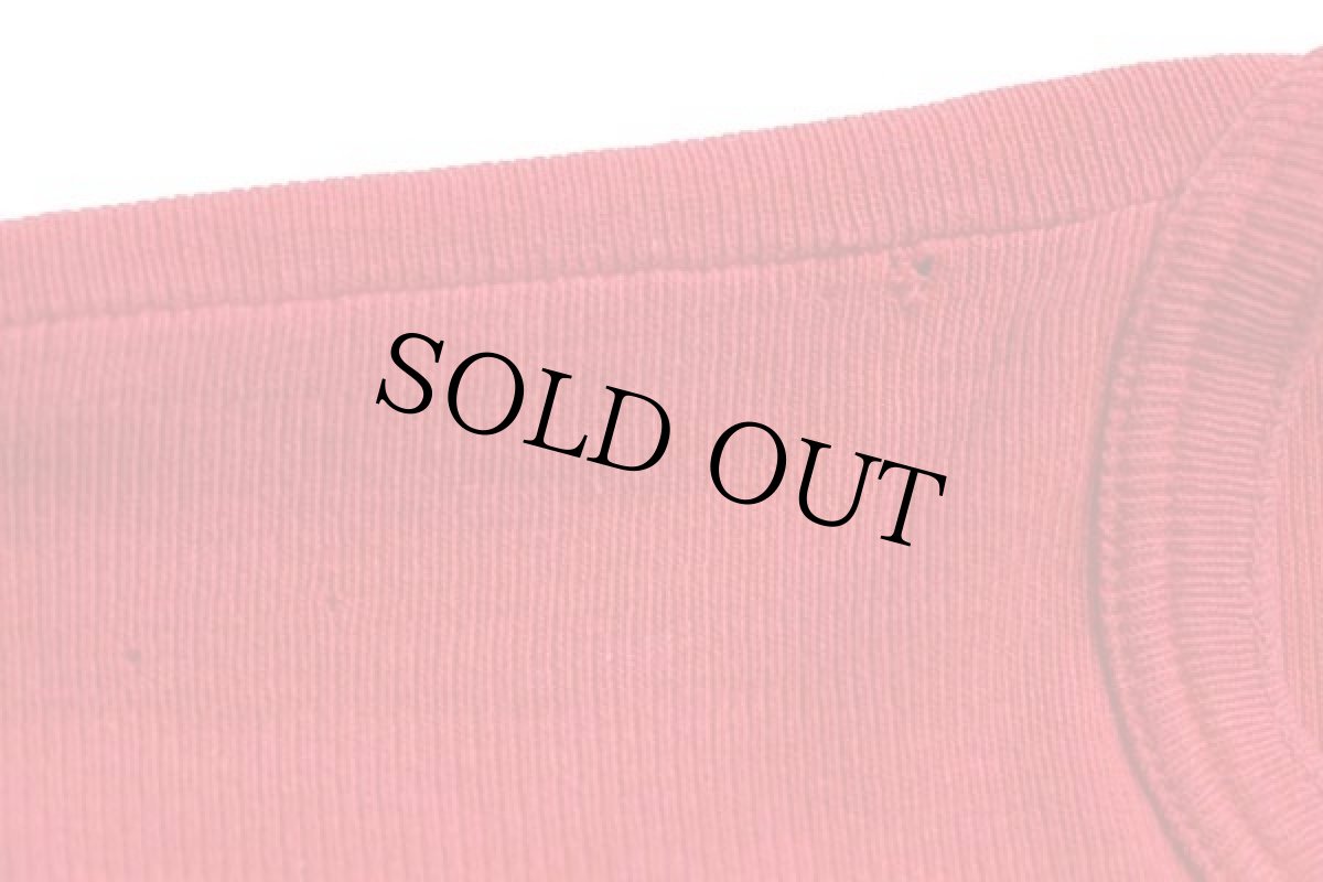 画像6: 80s USA製 Healthknit ヘンリーネック アンダーシャツ 赤 L (6)