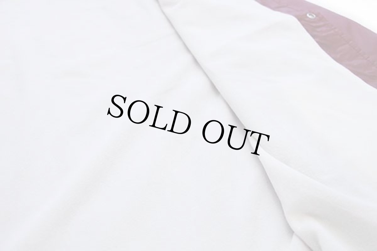 画像5: 80s USA製 Chalk Line ALABAMA ナイロン コーチジャケット バーガンディ L (5)