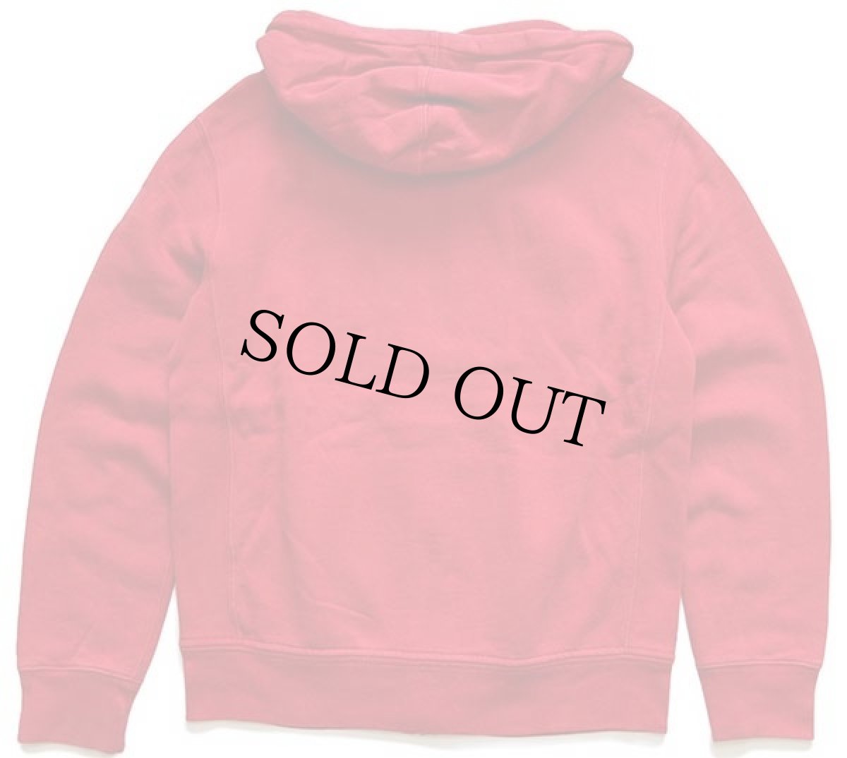 画像2: ポロ ラルフローレン ワンポイント フード裏サーマル スウェット ジップパーカー 赤 M (2)