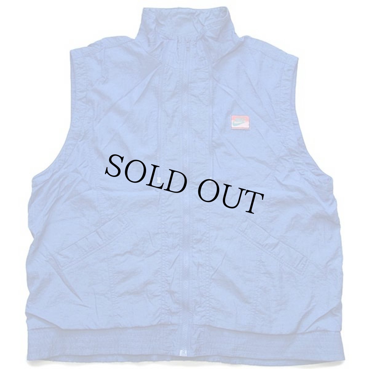 画像4: 90s NIKEナイキ CHALLENGE COURT 2WAY ナイロンジャケット 青 (4)