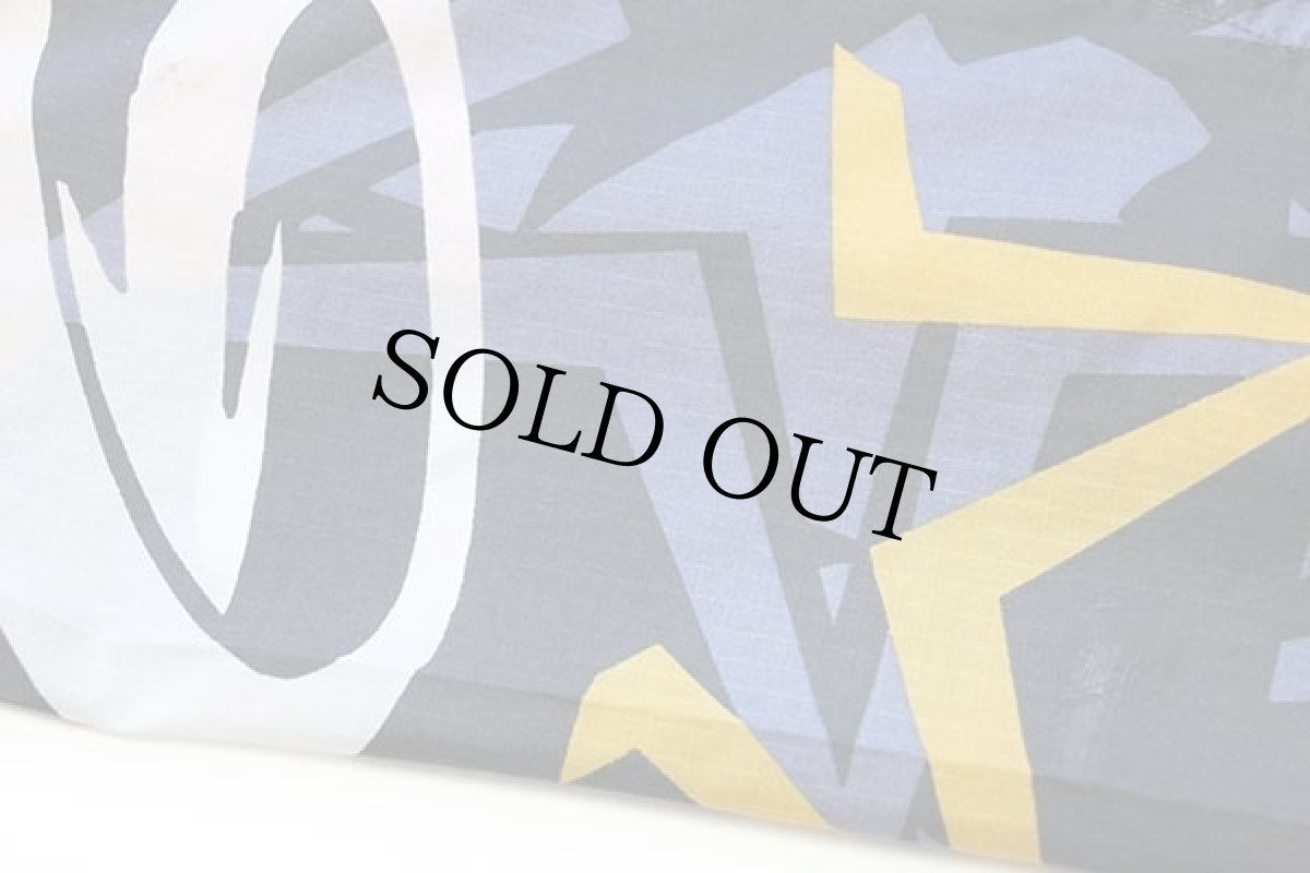 画像6: 90s NIKEナイキ パッチ付き 総柄 切り替え プルオーバー ナイロンジャケット XL (6)