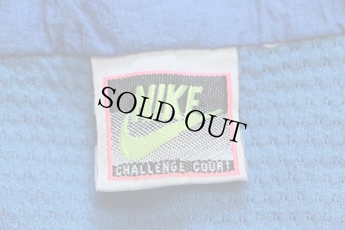 画像6: 90s NIKEナイキ CHALLENGE COURT 2WAY ナイロンジャケット 青 (6)