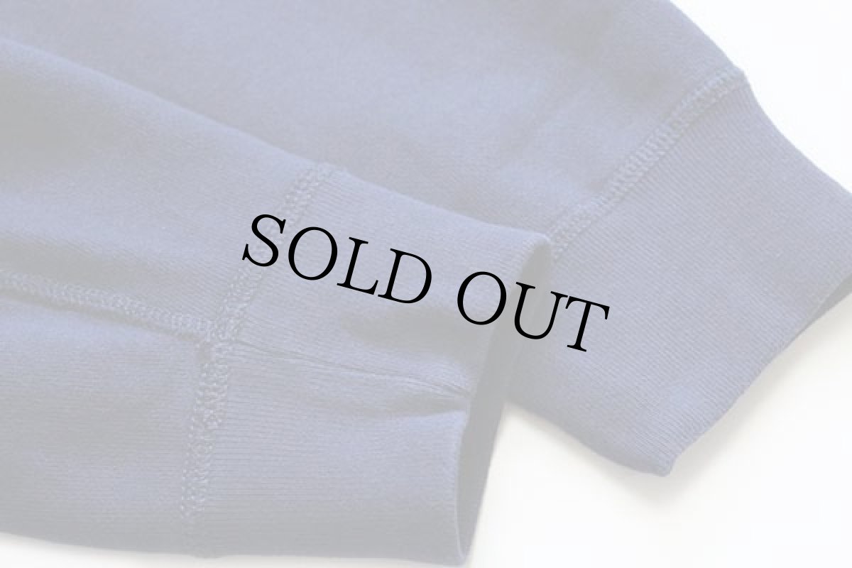 画像5: ポロ ラルフローレン ワンポイント フード裏サーマル スウェット ジップパーカー 紺 L (5)