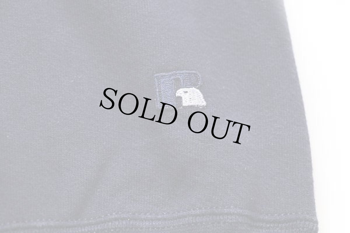 画像5: 90s USA製 L.L.Bean×RUSSELLラッセル 無地 前V スウェット 紺 XXL★ブランク (5)