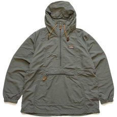 画像1: L.L.Bean ナイロン アノラックパーカー オリーブ L (1)