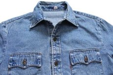 画像3: 90s Levi'sリーバイス デニム シャツジャケット L★ユーロ (3)