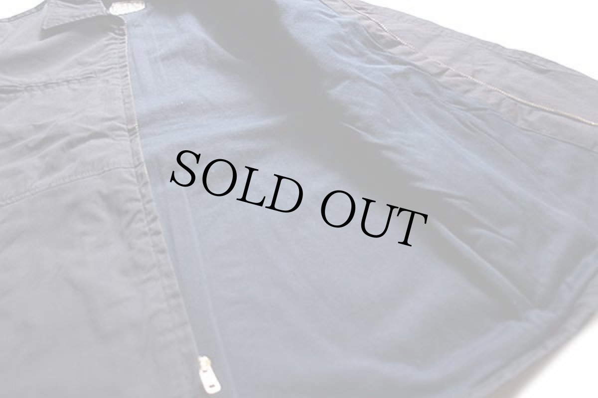 画像5: 70s 米軍 U.S.NAVY ユーティリティジャケット 濃紺 32R★ALPHAアルファ (5)