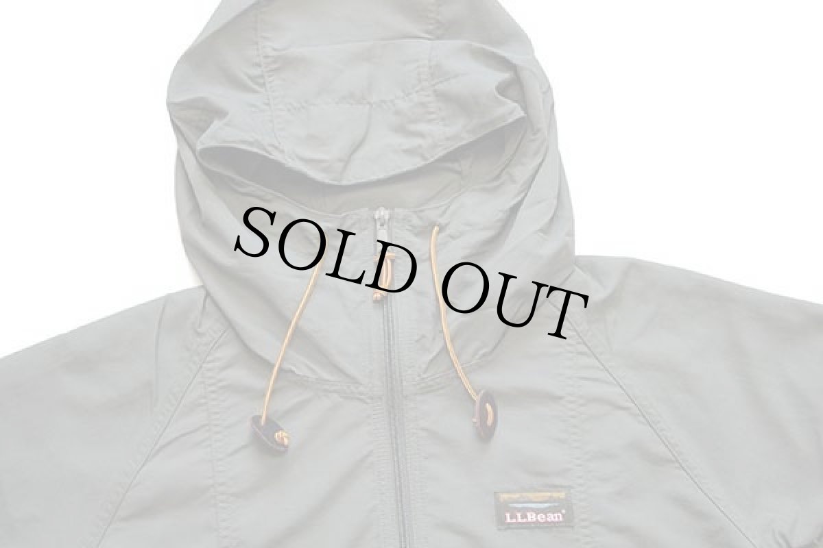 画像3: L.L.Bean ナイロン アノラックパーカー オリーブ L (3)