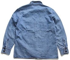 画像2: 90s Levi'sリーバイス デニム シャツジャケット L★ユーロ (2)