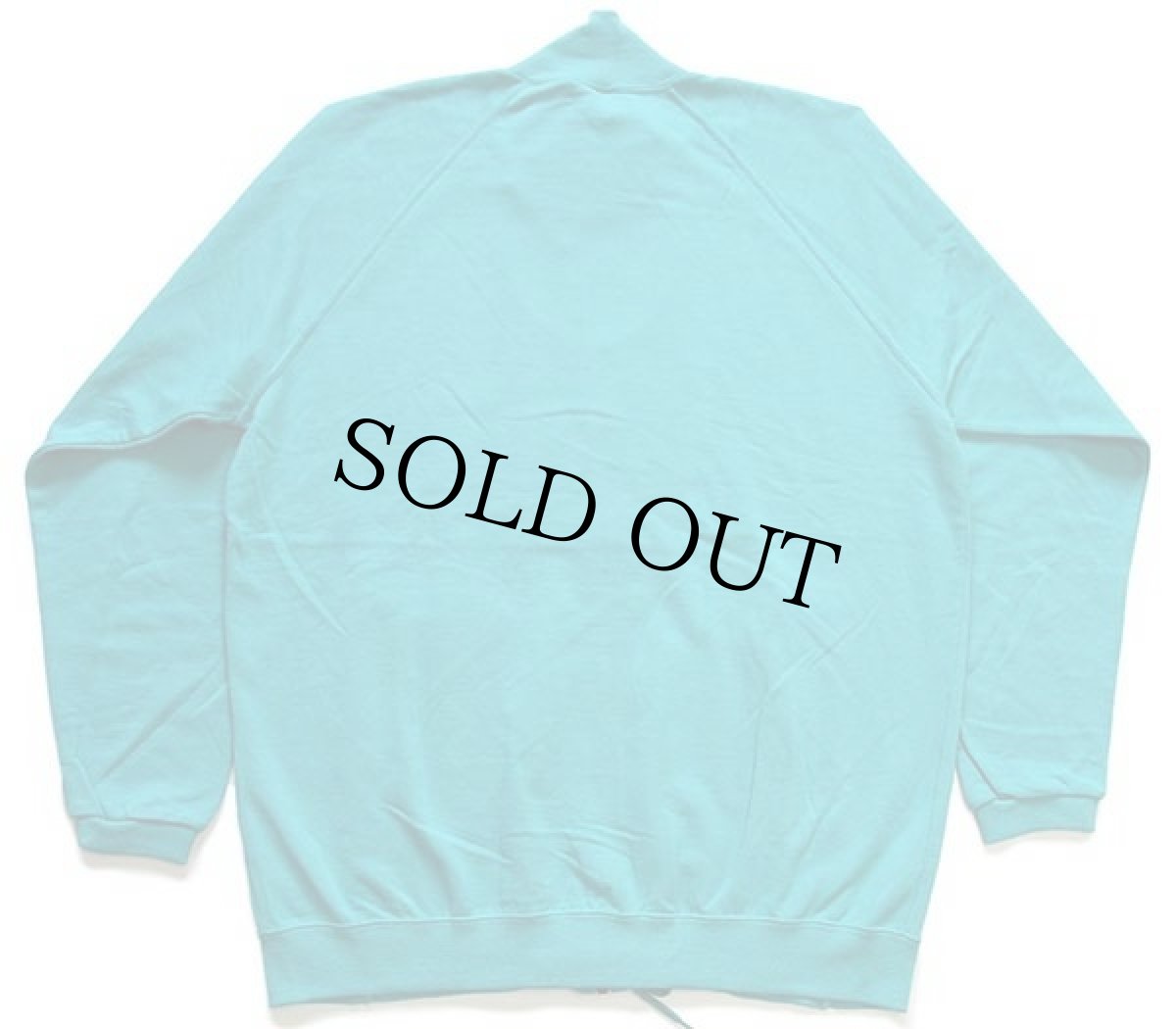 画像3: デッドストック★90s Championチャンピオン ワンポイント スクリプト ロゴ刺繍 モックネック フルジップ スウェット エメラルドグリーン L (3)