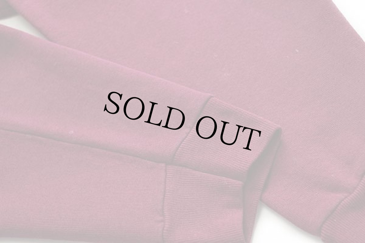 画像6: 90s アイルランド製 GEORGETOWN UNIVERSITY ブルドッグ マスコット スウェット ワインレッド L (6)