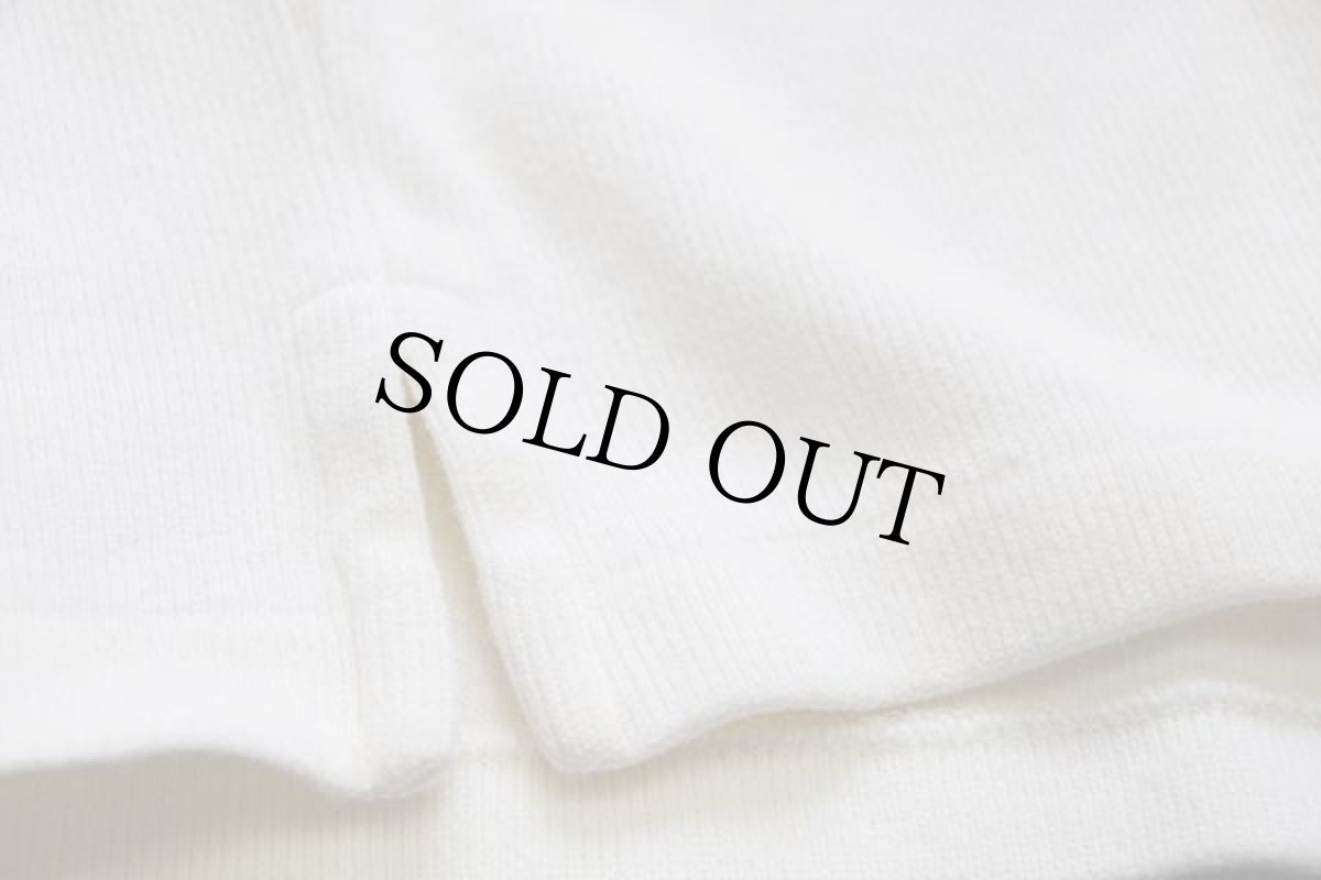 画像5: ポロ ラルフローレン ワンポイント ハイネック ハーフジップ コットン ニット スウェット アイボリー L (5)