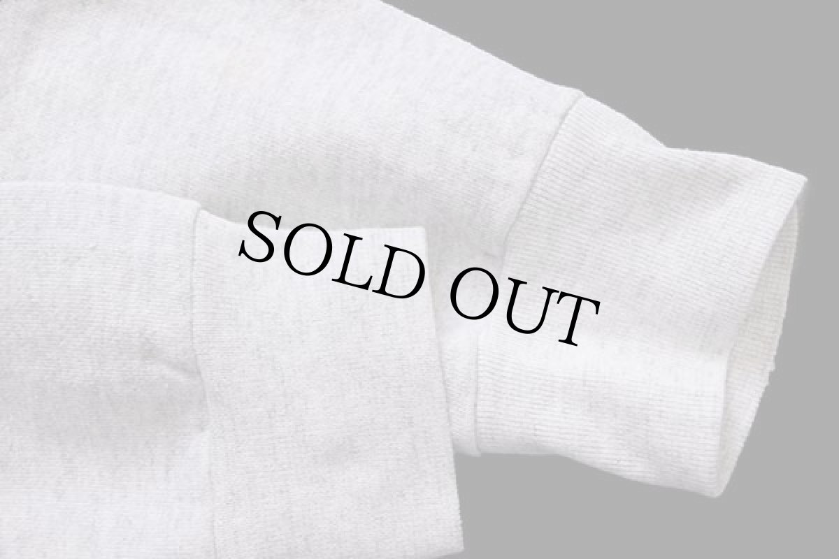 画像6: 90s USA製 スヌーピー ウッドストック バイク Alconbury ENGLAND スウェット 杢ライトグレー L (6)