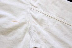 画像6: 90s Levi'sリーバイス カラーデニム ウエスタンシャツ 生成り XL (6)