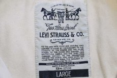 画像4: Levi'sリーバイス カラーデニムシャツ アイボリー L (4)