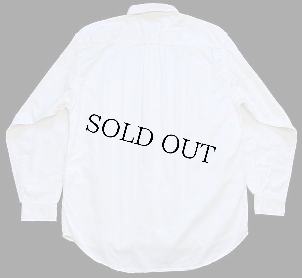 画像2: 90s Levi'sリーバイス ロゴ刺繍 ボタンダウン コットンシャツ 白 M★ユーロ (2)