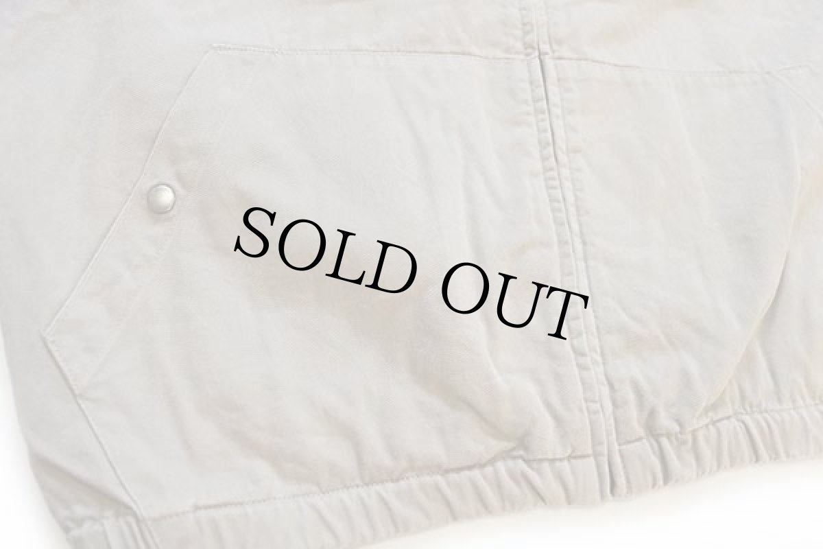 画像5: 80s USA製 ポロ ラルフローレン ワンポイント チンスト付き コットンジャケット カーキ L (5)