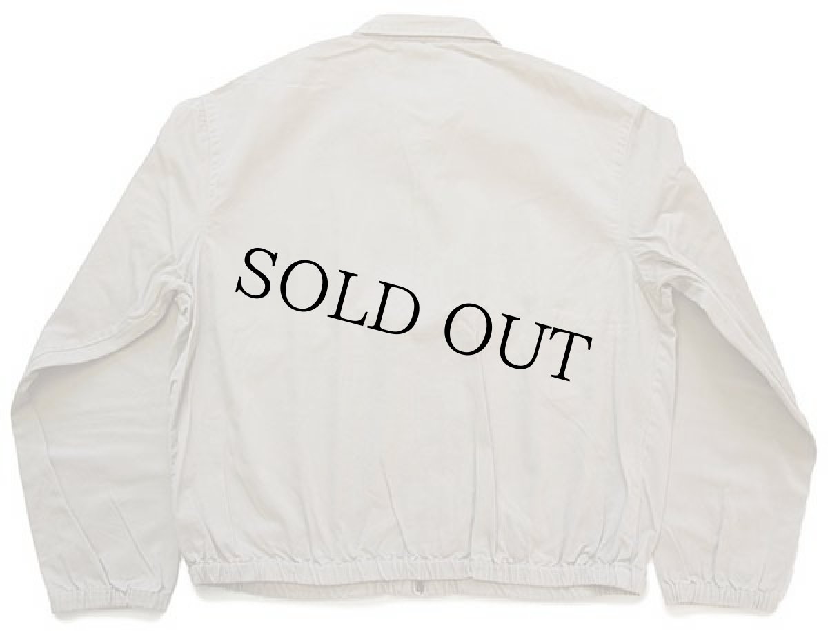 画像2: 80s USA製 ポロ ラルフローレン ワンポイント チンスト付き コットンジャケット カーキ L (2)