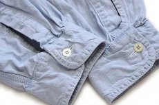 画像6: 90s Levi'sリーバイス カラーデニム ワークシャツ スカイブルー L (6)