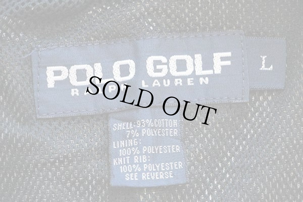 画像4: 00s POLO GOLF ラルフローレン グレンチェック プルオーバー コットンジャケット L (4)
