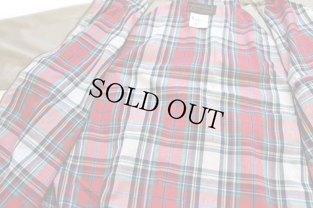 画像5: 80s EddieBauerエディーバウアー G9タイプ マドラスチェックライナー ハリントンジャケット グレーベージュ XL (5)