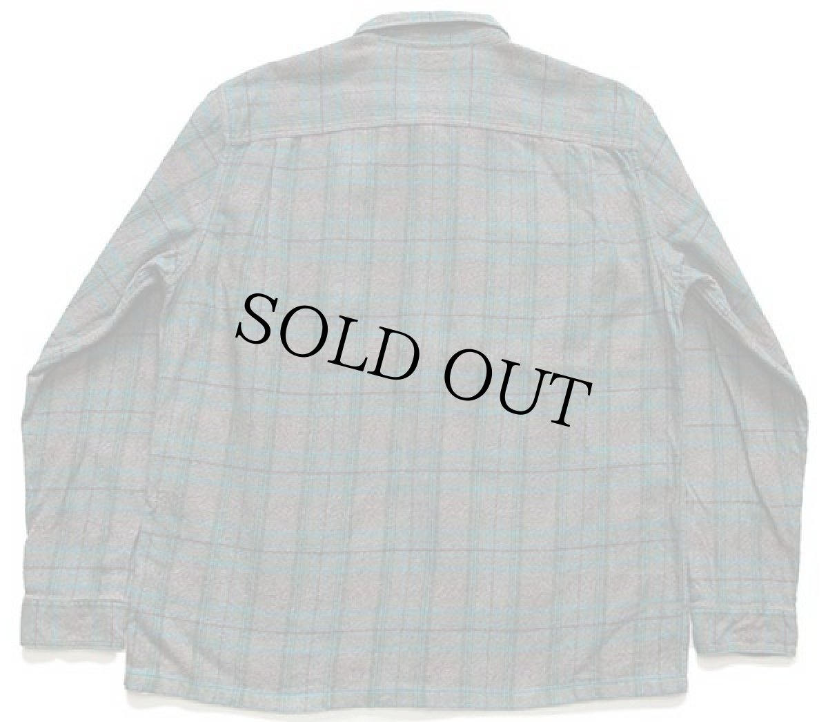 画像2: patagoniaパタゴニア チェック オーガニックコットン フランネルシャツ L (2)