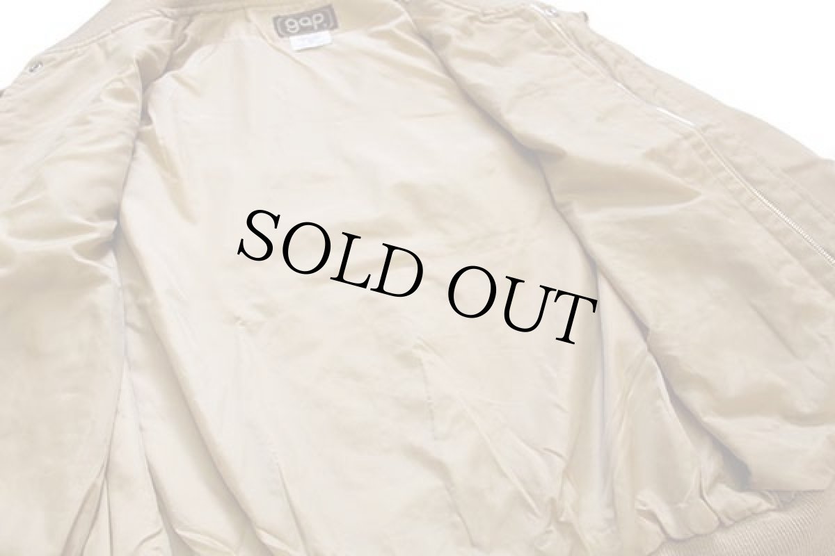 画像5: 80s gapギャップ ダービージャケット 薄茶 XL (5)