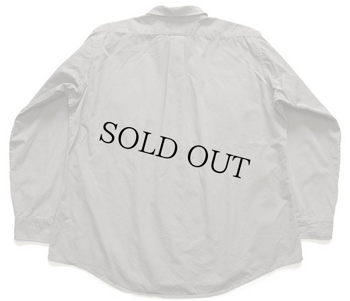 画像2: 80s USA製 FILSONフィルソン コットンポプリン ハンティングシャツ グリーングレー 48 (2)