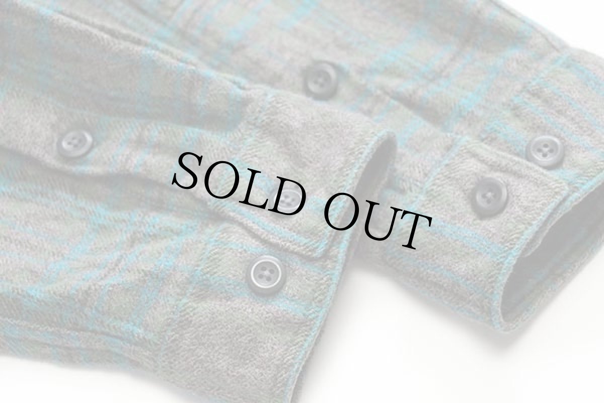 画像6: patagoniaパタゴニア チェック オーガニックコットン フランネルシャツ L (6)