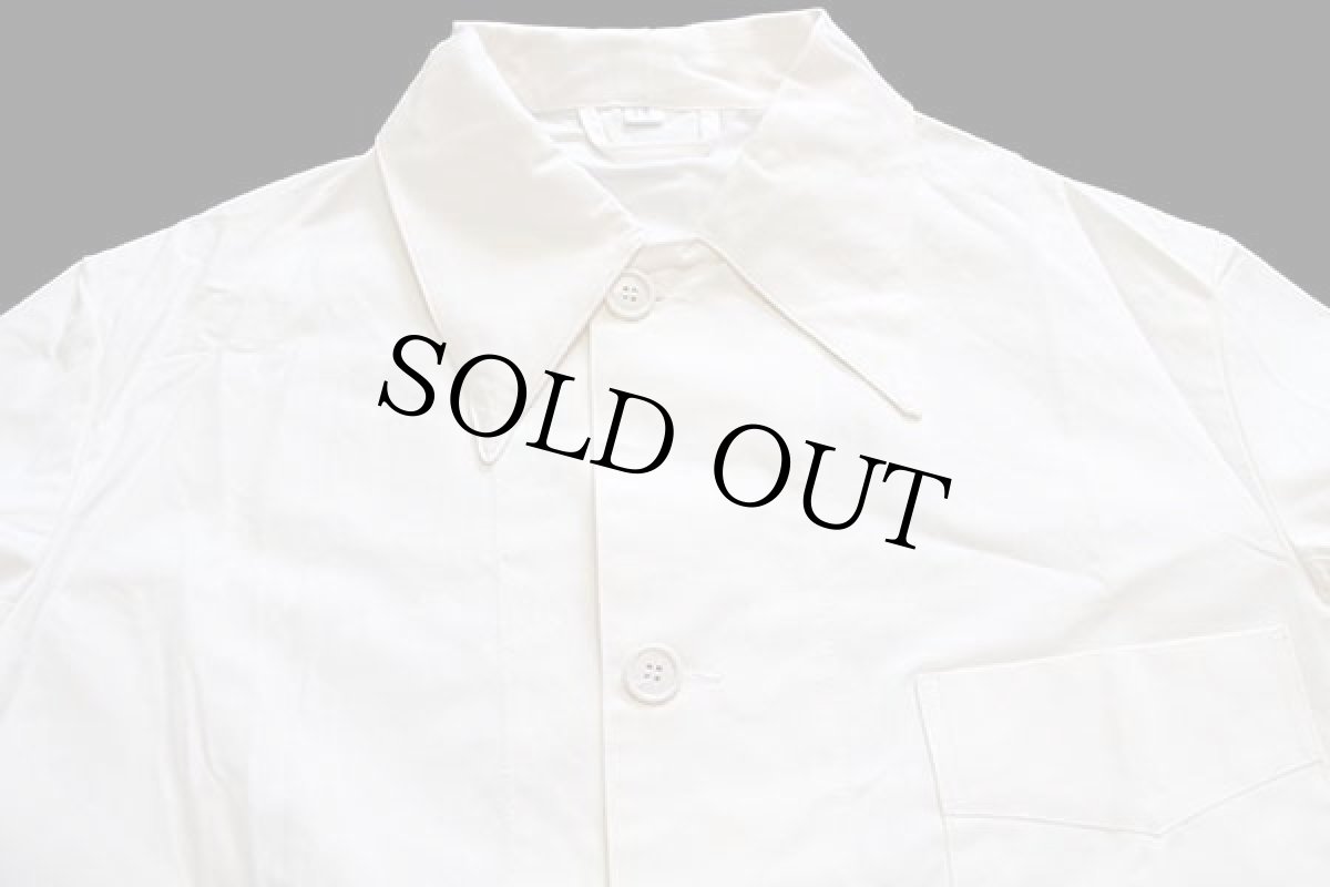 画像3: デッドストック★ビンテージ ユーロ ワーク コットン カバーオール 生成り 48 (3)