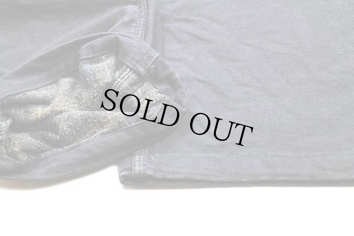 画像7: 00s USA製 carharttカーハート チェック ネルライナー ダック地 ペインターパンツ ペトロールブルー w38 (7)