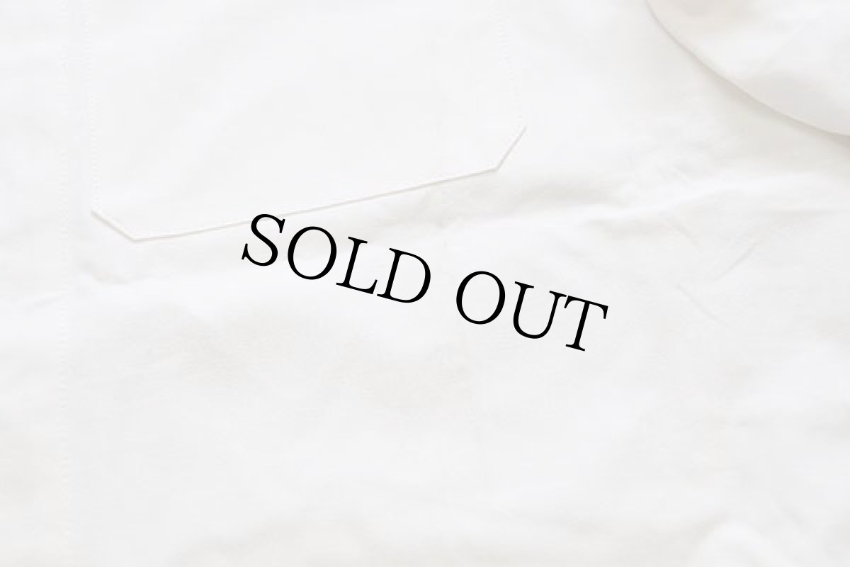 画像6: デッドストック★ビンテージ ユーロ ワーク コットン カバーオール 生成り 48★B (6)