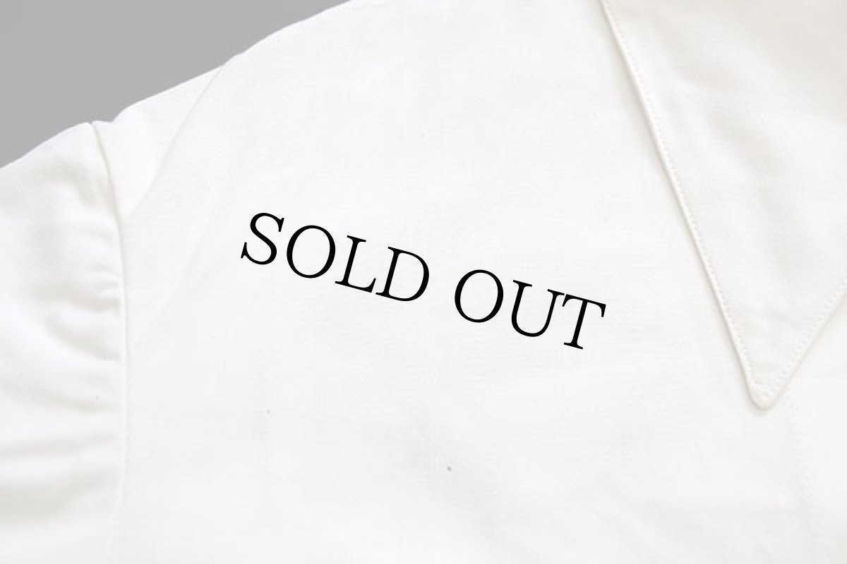 画像5: デッドストック★ビンテージ ユーロ ワーク コットン カバーオール 生成り 48★B (5)