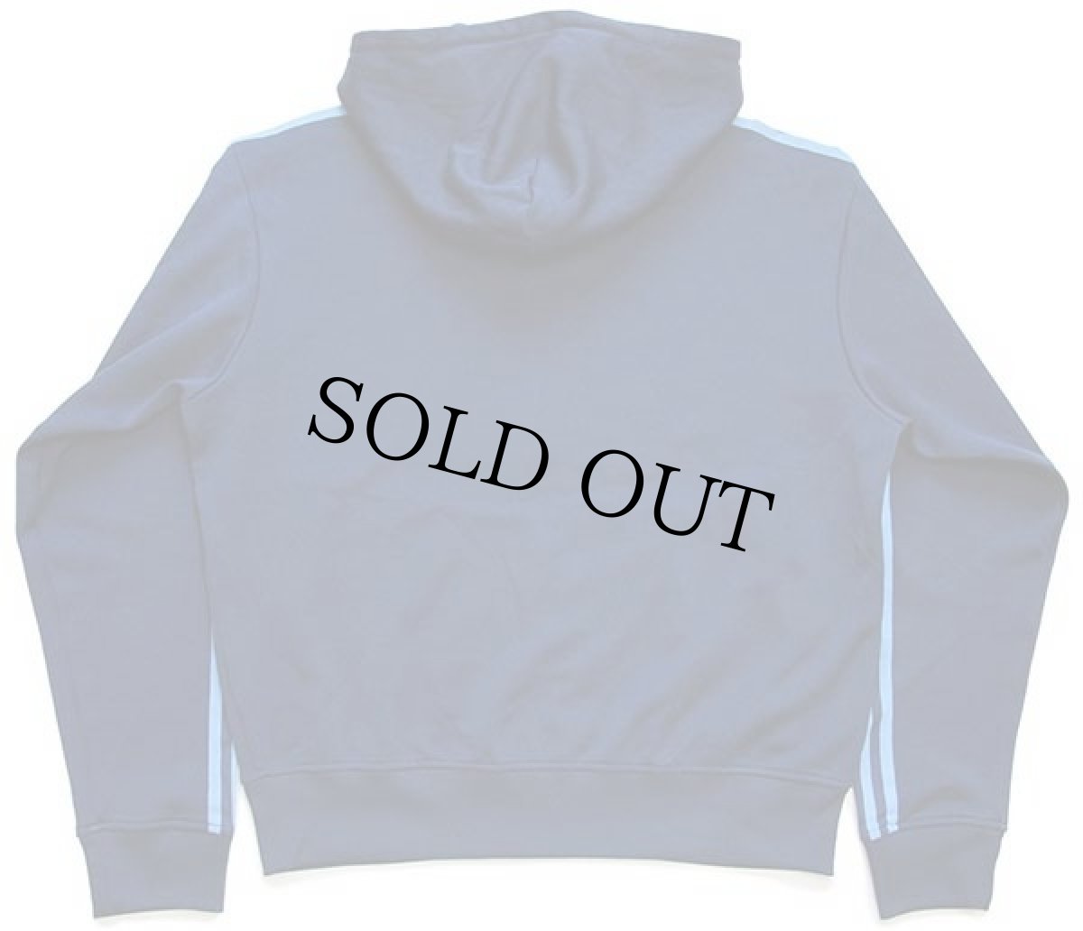 画像2: 00s adidasアディダス トレフォイル ビッグロゴ トラックジャケット パーカー 紺×水色 XL★ジャージ (2)