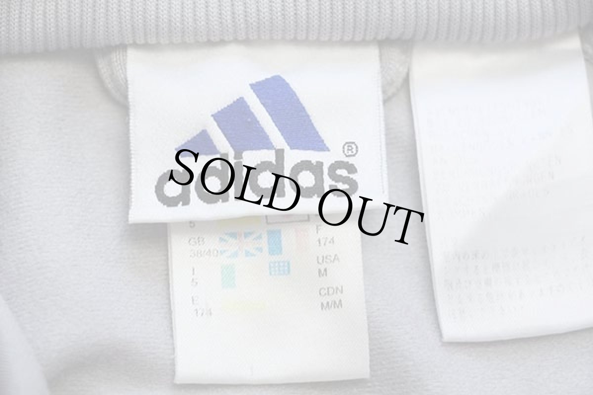 画像4: 00s adidasアディダス パフォーマンス ロゴ刺繍 トラックジャケット グレー M★ジャージ (4)