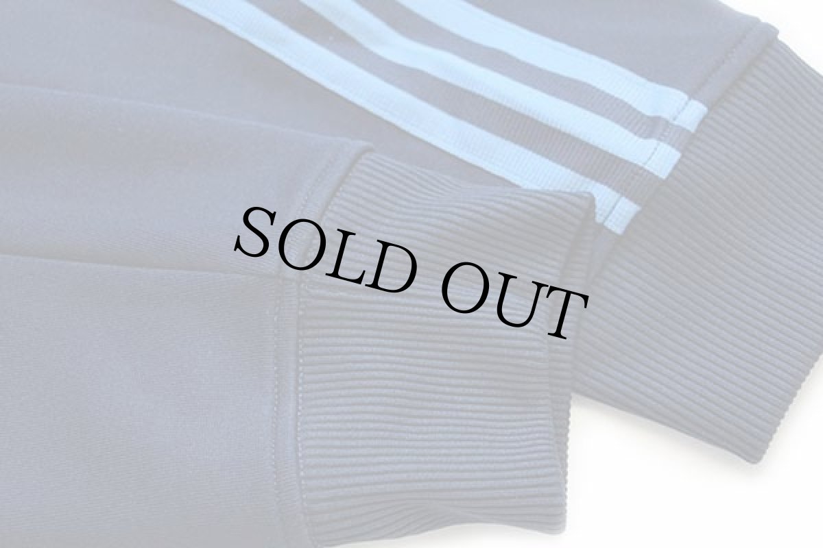 画像6: 00s adidasアディダス トレフォイル ビッグロゴ トラックジャケット パーカー 紺×水色 XL★ジャージ (6)