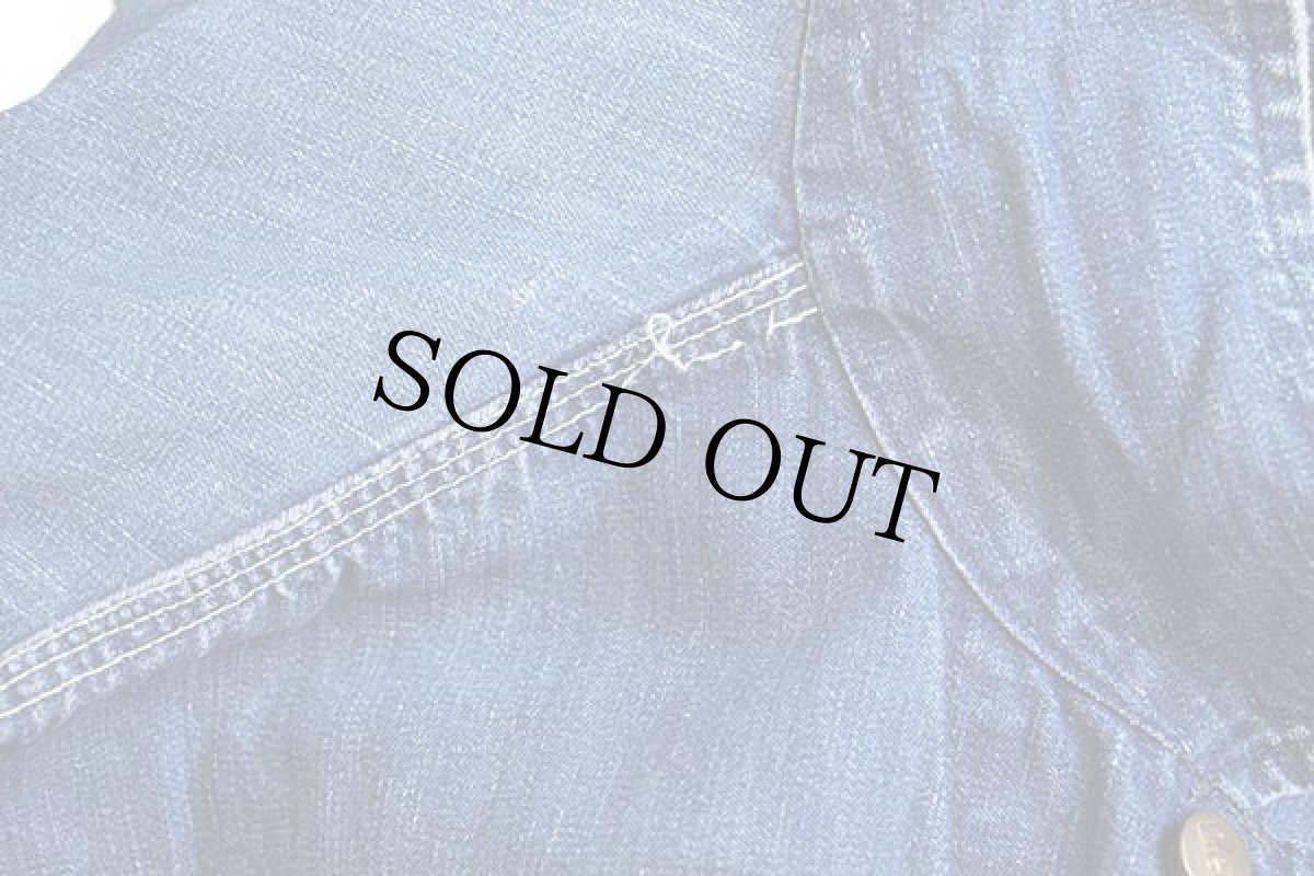 画像9: 60s USA製 Leeリー 91-J JELT DENIMジェルトデニム カバーオール 42R (9)