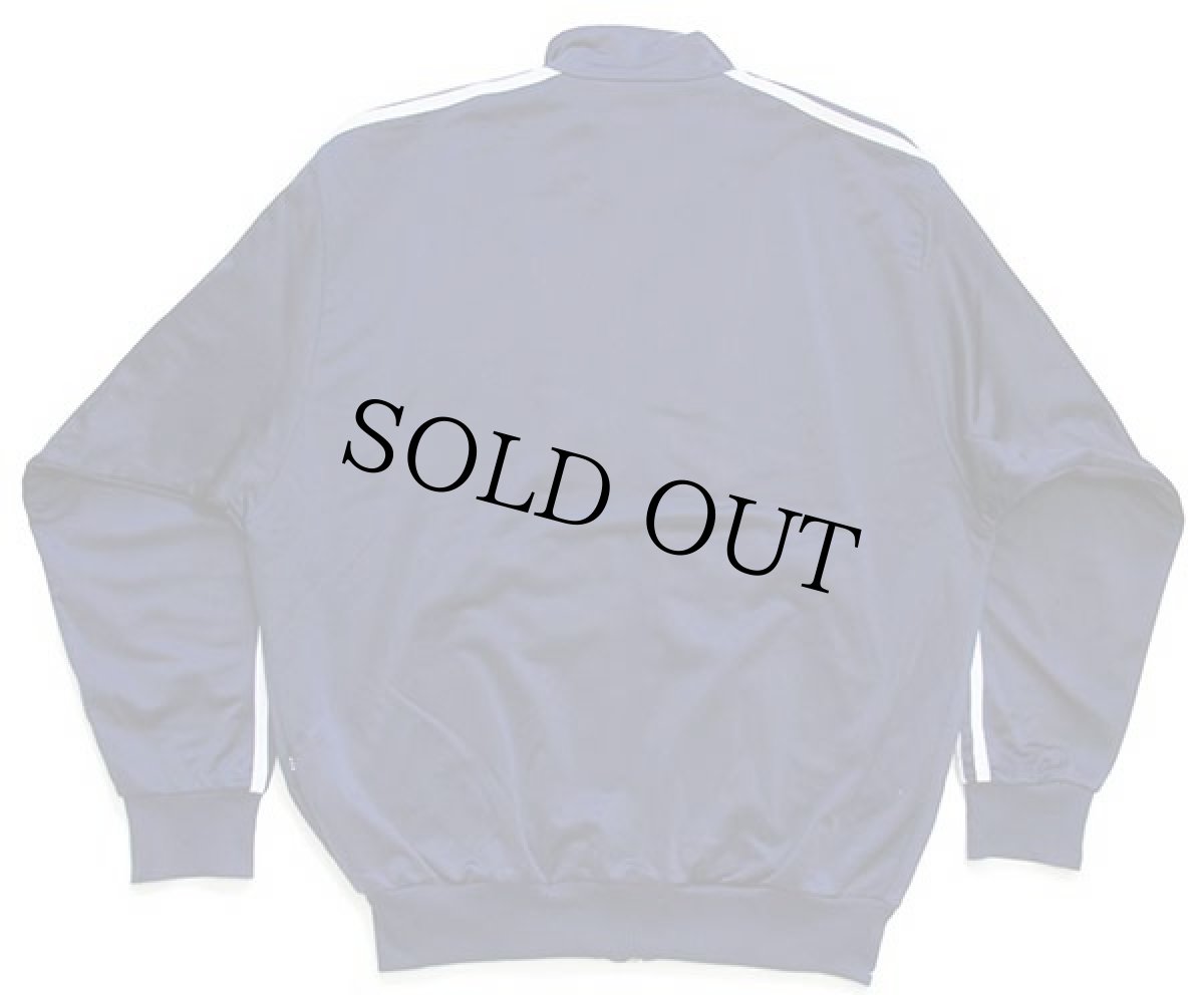 画像2: 90s adidasアディダス トレフォイル ロゴ刺繍 トラックジャケット 紺×白★ジャージ (2)