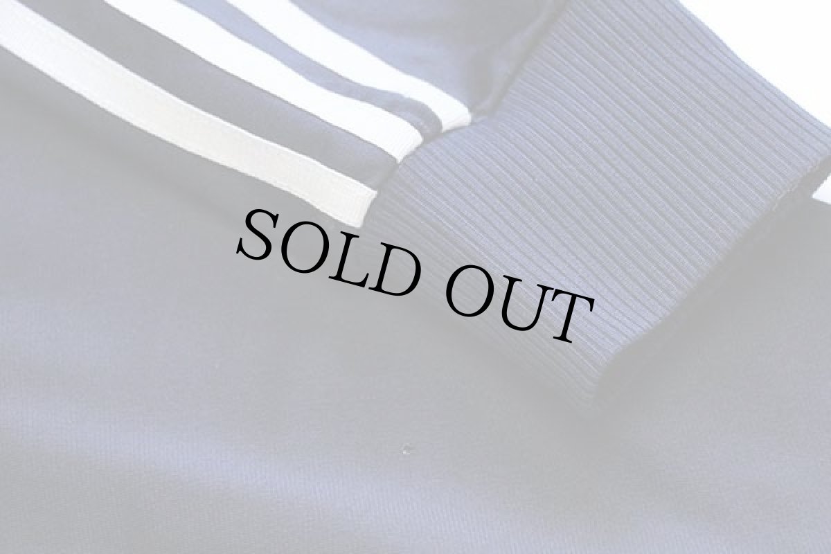 画像6: 90s adidasアディダス トレフォイル ロゴ刺繍 トラックジャケット 紺×白★ジャージ (6)