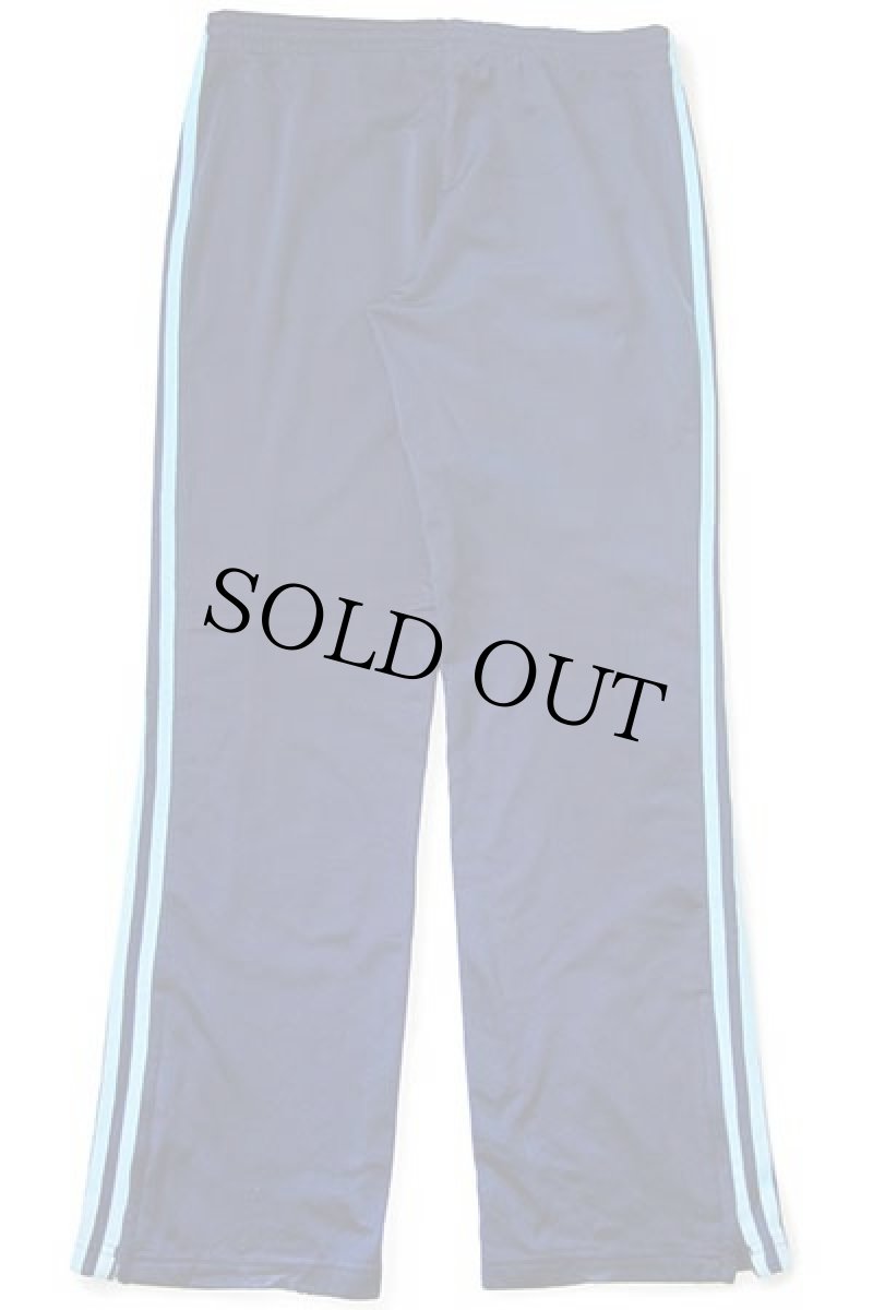 画像3: 00s adidasアディダス トレフォイル ロゴ刺繍 トラックパンツ 紺×水色 38★ジャージ (3)