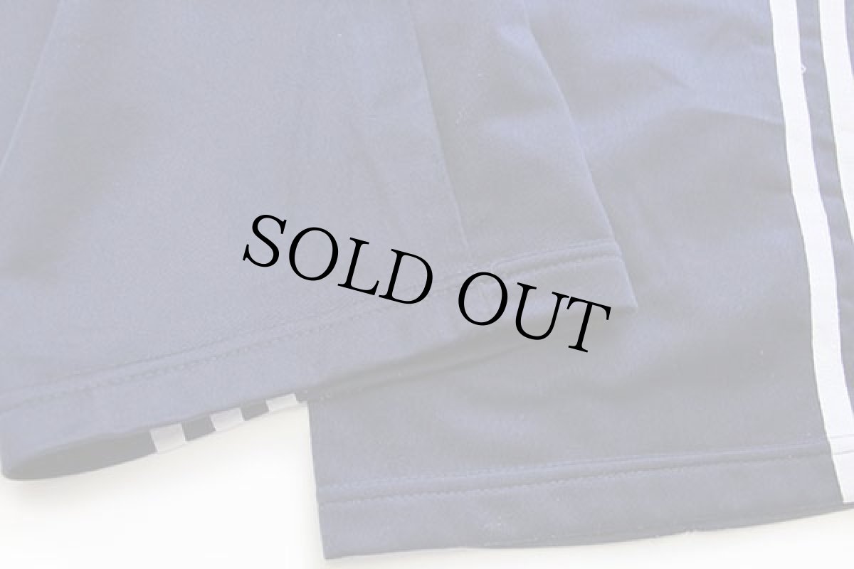 画像7: 90s adidasアディダス トレフォイル ロゴ刺繍 トラックパンツ 紺×白★ジャージ (7)