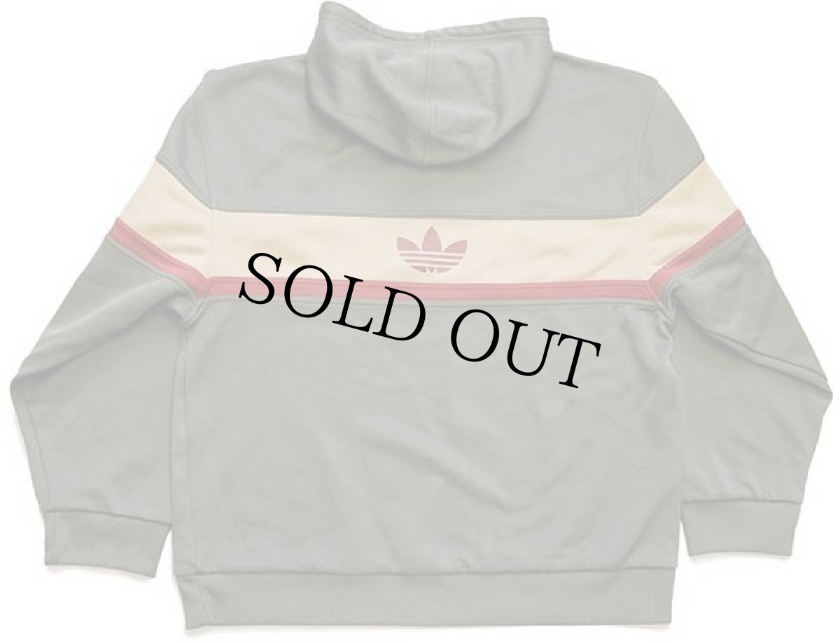 画像2: 00s adidasアディダス トレフォイル ロゴ マルチカラー 切り替え プルオーバー トラックジャケット パーカー S★ジャージ (2)