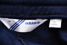 画像6: 00s adidasアディダス トレフォイル ロゴ刺繍 トラックパンツ 紺×水色 38★ジャージ (6)