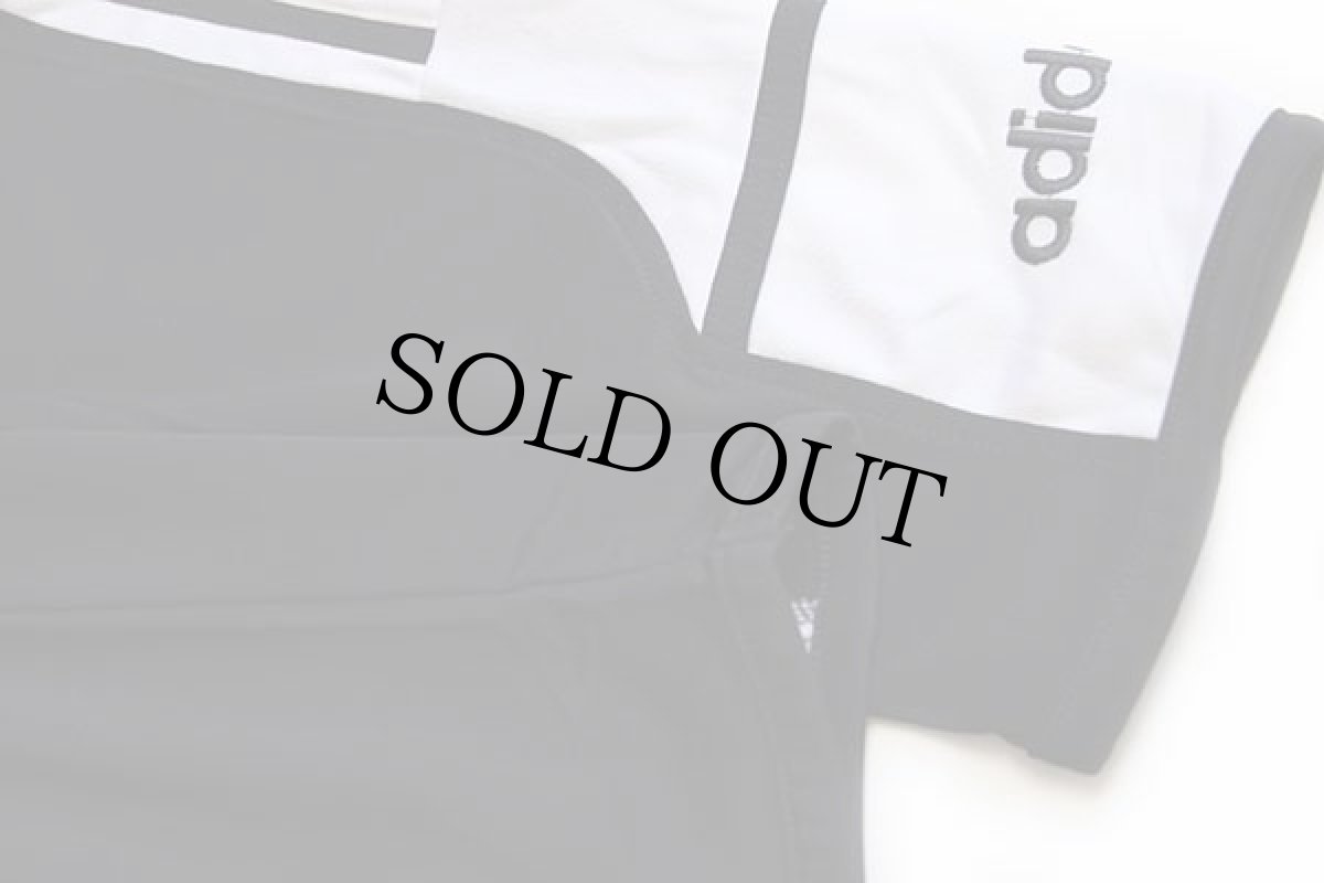 画像6: 90s adidasアディダス マルチカラー 切り替え トラックジャケット 黄緑×黒×白 XL★ジャージ (6)