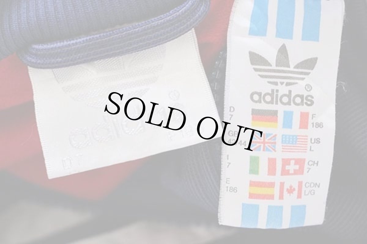 画像4: 90s adidasアディダス トレフォイル ビッグロゴ マルチカラー 切り替え トラックジャケット L★ジャージ (4)