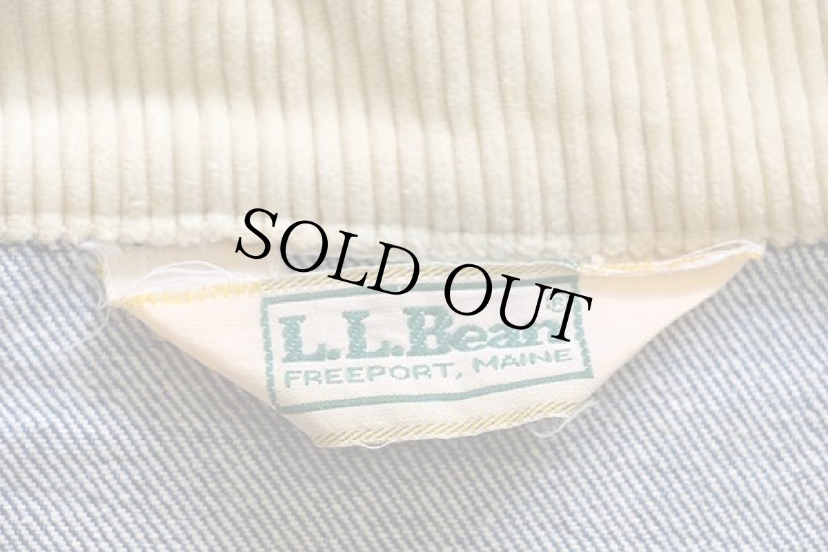 画像4: 80s L.L.Bean デニム フィールドコート★ジャケット (4)