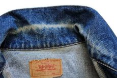 画像5: 80s USA製 Levi'sリーバイス 71205 デニムジャケット 46L★ロング (5)