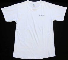 画像2: 90s USA製 patagoniaパタゴニア Beneficial T's DEIGNED TO ENDURE オーガニックコットンTシャツ 白 S (2)