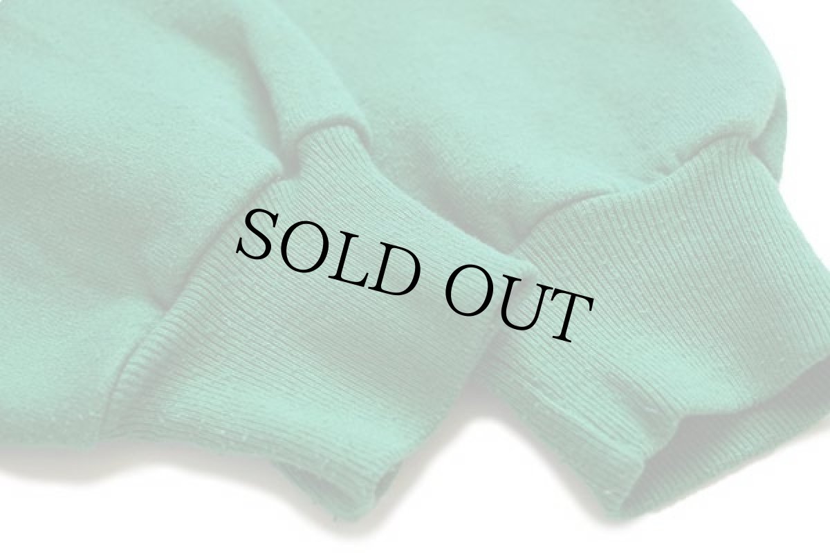 画像6: 90s USA製 OREGON ドナルドダック 両面ひび割れプリント スウェット 緑 L (6)